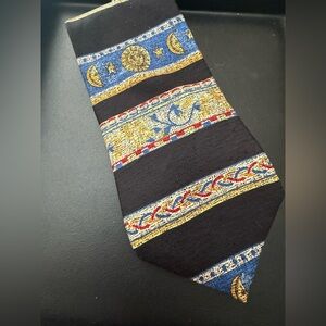Vintage‎ The Metropolitan Museum of Art Celestial tie Silk